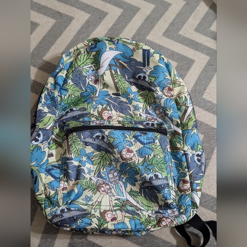 Rick and Morty school Backpack